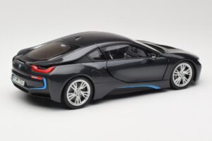 BMW i8 Sophisto Grey Minichamps 1:18 80432336842 Metal - imaginea 3 din 8