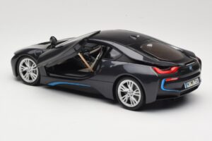 BMW i8 Sophisto Grey Minichamps 1:18 80432336842 Metal - imaginea 5 din 8