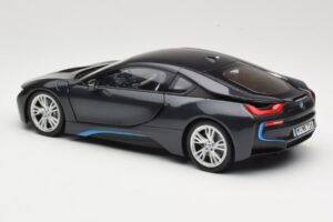 BMW i8 Sophisto Grey Minichamps 1:18 80432336842 Metal - imaginea 7 din 8