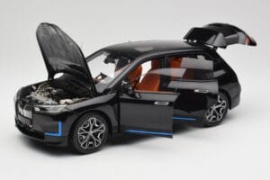 BMW iX Sapphire Black Minichamps 1:18 110023101 Metal - imaginea 2 din 8