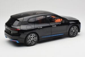 BMW iX Sapphire Black Minichamps 1:18 110023101 Metal - imaginea 3 din 8