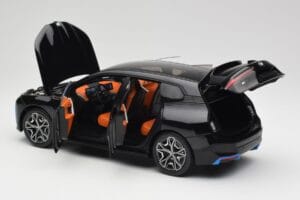 BMW iX Sapphire Black Minichamps 1:18 110023101 Metal - imaginea 5 din 8