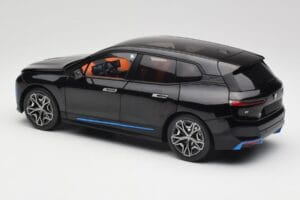BMW iX Sapphire Black Minichamps 1:18 110023101 Metal - imaginea 7 din 8