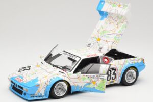 BMW M1 #83 D. Quester / D. Pironi / M. Mignot 24 Hours of Le Mans 1980 Minichamps 1:18 80430137893 Metal - imaginea 2 din 8