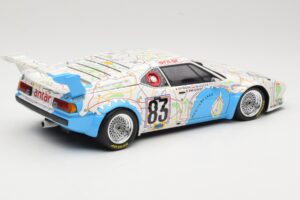 BMW M1 #83 D. Quester / D. Pironi / M. Mignot 24 Hours of Le Mans 1980 Minichamps 1:18 80430137893 Metal - imaginea 3 din 8