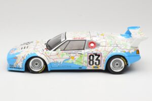 BMW M1 #83 D. Quester / D. Pironi / M. Mignot 24 Hours of Le Mans 1980 Minichamps 1:18 80430137893 Metal - imaginea 4 din 8