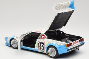 BMW M1 #83 D. Quester / D. Pironi / M. Mignot 24 Hours of Le Mans 1980 Minichamps 1:18 80430137893 Metal - imaginea 5 din 8