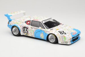 BMW M1 #83 D. Quester / D. Pironi / M. Mignot 24 Hours of Le Mans 1980 Minichamps 1:18 80430137893 Metal - imaginea 6 din 8
