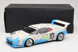 BMW M1 #83 D. Quester / D. Pironi / M. Mignot 24 Hours of Le Mans 1980 Minichamps 1:18 80430137893 Metal - imaginea 8 din 8