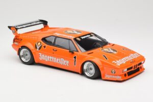 BMW M1 Auto Maass Jagermeister #1 B. König DRT Wunstorf 1982 Minichamps 1:18 155822901 Metal - imaginea 4 din 6