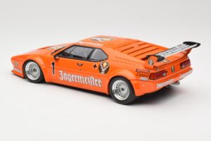 BMW M1 Auto Maass Jagermeister #1 B. König DRT Wunstorf 1982 Minichamps 1:18 155822901 Metal - imaginea 5 din 6