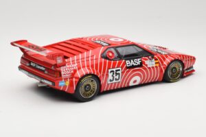 BMW M1 BASF GS Sport #35 H-J. Stuck / H. Heyer 6 Hours of Silverstone 1981 Minichamps 1:18 155812935 Metal - imaginea 2 din 6