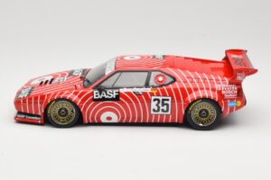BMW M1 BASF GS Sport #35 H-J. Stuck / H. Heyer 6 Hours of Silverstone 1981 Minichamps 1:18 155812935 Metal - imaginea 3 din 6