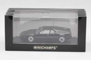 BMW M1 Negru Minichamps 1:43 940025021 Metal - imaginea 4 din 4