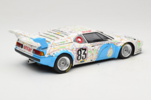 BMW M1 Carte de France #83 D. Pironi / D. Quester 24 Hours of Le Mans 1980 Minichamps 1:18 180802983 Metal - imaginea 3 din 8