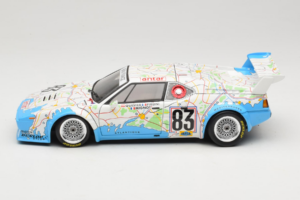 BMW M1 Carte de France #83 D. Pironi / D. Quester 24 Hours of Le Mans 1980 Minichamps 1:18 180802983 Metal - imaginea 4 din 8