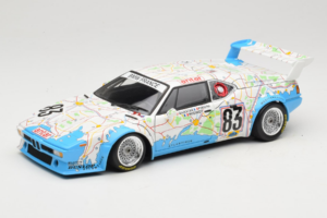 BMW M1 Carte de France #83 D. Pironi / D. Quester 24 Hours of Le Mans 1980 Minichamps 1:18 180802983 Metal