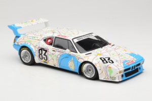 BMW M1 Carte de France #83 D. Pironi / D. Quester 24 Hours of Le Mans 1980 Minichamps 1:18 180802983 Metal - imaginea 6 din 8