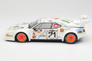 BMW M1 #83 Danner Bayern C. Danner / L. Oberndorfer 24 Hours of Le Mans 1981 Minichamps 1:18 80430306592 Metal - imaginea 4 din 8