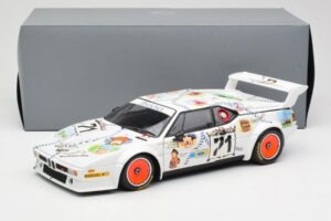 BMW M1 #83 Danner Bayern C. Danner / L. Oberndorfer 24 Hours of Le Mans 1981 Minichamps 1:18 80430306592 Metal - imaginea 8 din 8