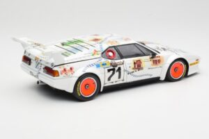 BMW M1 #83 Danner Bayern C. Danner / L. Oberndorfer 24 Hours of Le Mans 1981 Minichamps 1:18 80430306592 Metal - imaginea 3 din 8