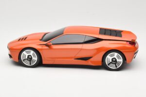 BMW M1 Hommage Orange Metallic Norev 1:18 80432413752 Metal - imaginea 3 din 6
