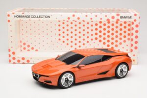 BMW M1 Hommage Orange Metallic Norev 1:18 80432413752 Metal - imaginea 6 din 6
