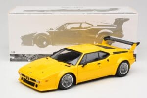 BMW M1 Galben Minichamps 1:18 180792998 Metal - imaginea 8 din 8