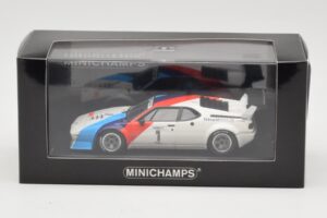 BMW M1 Procar #1 M. Andretti 1979 Minichamps 1:43 80420309422-R Metal - imaginea 4 din 4