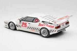BMW M1 #25 Red Lobster D. Cowart / K. Miller LA Times GP Riverside 1981 Minichamps 1:18 180812925 Metal - imaginea 5 din 8