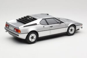 BMW M1 Argintiu Metalizat Norev 1:18 183226 Metal - imaginea 3 din 8