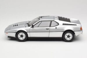 BMW M1 Argintiu Metalizat Norev 1:18 183226 Metal - imaginea 4 din 8