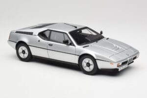 BMW M1 Argintiu Metalizat Norev 1:18 183226 Metal - imaginea 6 din 8