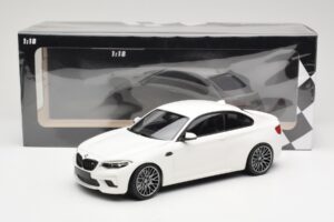 BMW M2 Competition F87 Alb Minichamps 1:18 155028000 Metal - imaginea 6 din 6
