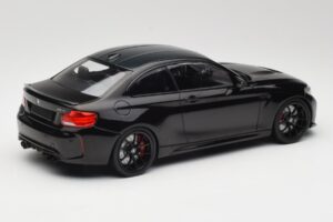 BMW M2 CS F87 Negru Metallic cu jante negre Minichamps 1:18 155021026 Metal - imaginea 2 din 6
