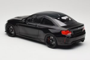 BMW M2 CS F87 Negru Metallic cu jante negre Minichamps 1:18 155021026 Metal - imaginea 5 din 6