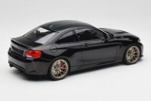 BMW M2 CS F87 Negru Metalizat Cu Jante Aurii Minichamps 1:18 155021021 Metal - imaginea 2 din 6