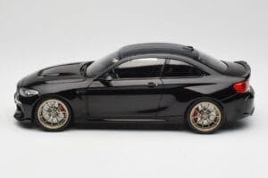 BMW M2 CS F87 Negru Metalizat Cu Jante Aurii Minichamps 1:18 155021021 Metal - imaginea 3 din 6