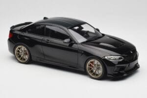 BMW M2 CS F87 Negru Metalizat Cu Jante Aurii Minichamps 1:18 155021021 Metal - imaginea 4 din 6