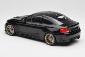 BMW M2 CS F87 Negru Metalizat Cu Jante Aurii Minichamps 1:18 155021021 Metal - imaginea 5 din 6