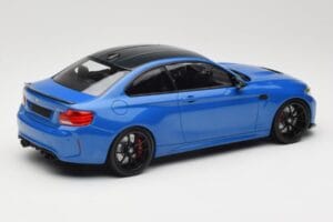 BMW M2 CS F87 Albastru Metalizat Cu Jante Negre Minichamps 1:18 155021022 Metal - imaginea 2 din 6