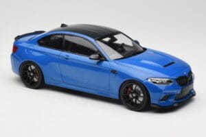 BMW M2 CS F87 Albastru Metalizat Cu Jante Negre Minichamps 1:18 155021022 Metal - imaginea 3 din 6