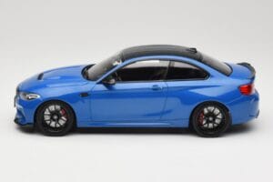 BMW M2 CS F87 Albastru Metalizat Cu Jante Negre Minichamps 1:18 155021022 Metal - imaginea 5 din 6