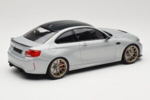 BMW M2 CS F87 Argintiu cu jante aurii Minichamps 1:18 155021028 Metal - imaginea 2 din 6