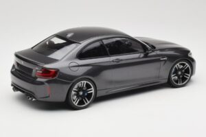 BMW M2 F87 Grey Metallic Minichamps 1:18 155026102 Metal - imaginea 2 din 6