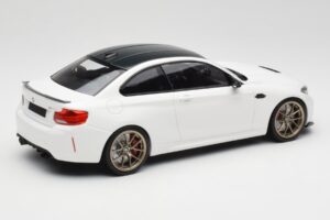 BMW M2 F87 CS Alpine White Jante Aurii Minichamps 1:18 155021020 Metal - imaginea 2 din 6