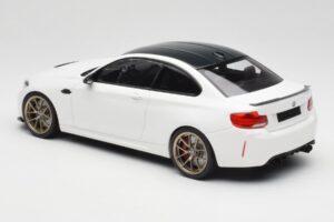 BMW M2 F87 CS Alpine White Jante Aurii Minichamps 1:18 155021020 Metal - imaginea 5 din 6