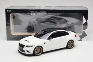 BMW M2 F87 CS Alpine White Jante Aurii Minichamps 1:18 155021020 Metal - imaginea 6 din 6