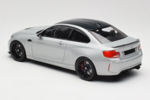 BMW M2 F87 CS Hockenheim Silver Jante Negre Minichamps 1:18 155021024 Metal - imaginea 5 din 6