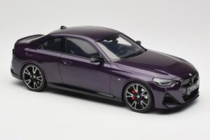 BMW M240i G42 Thundernight Metallic GT Spirit 1:18 GT504 Rășină - imaginea 4 din 6